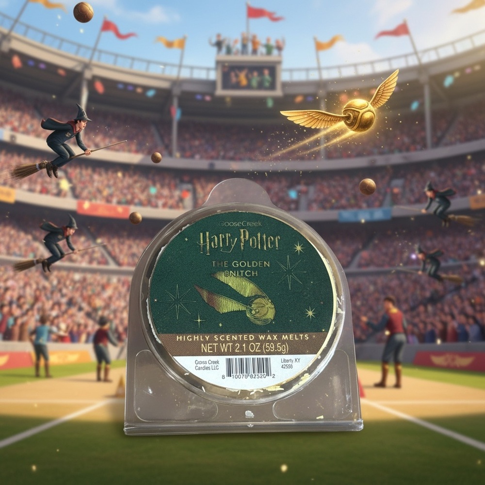 Goose Creek Harry Potter Golden Snitch Wax Melts - Picture 2 of 4